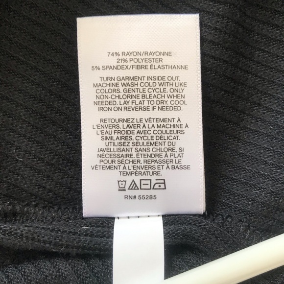 Express Soft Ribbed Lounge Top - Picture 4 of 5